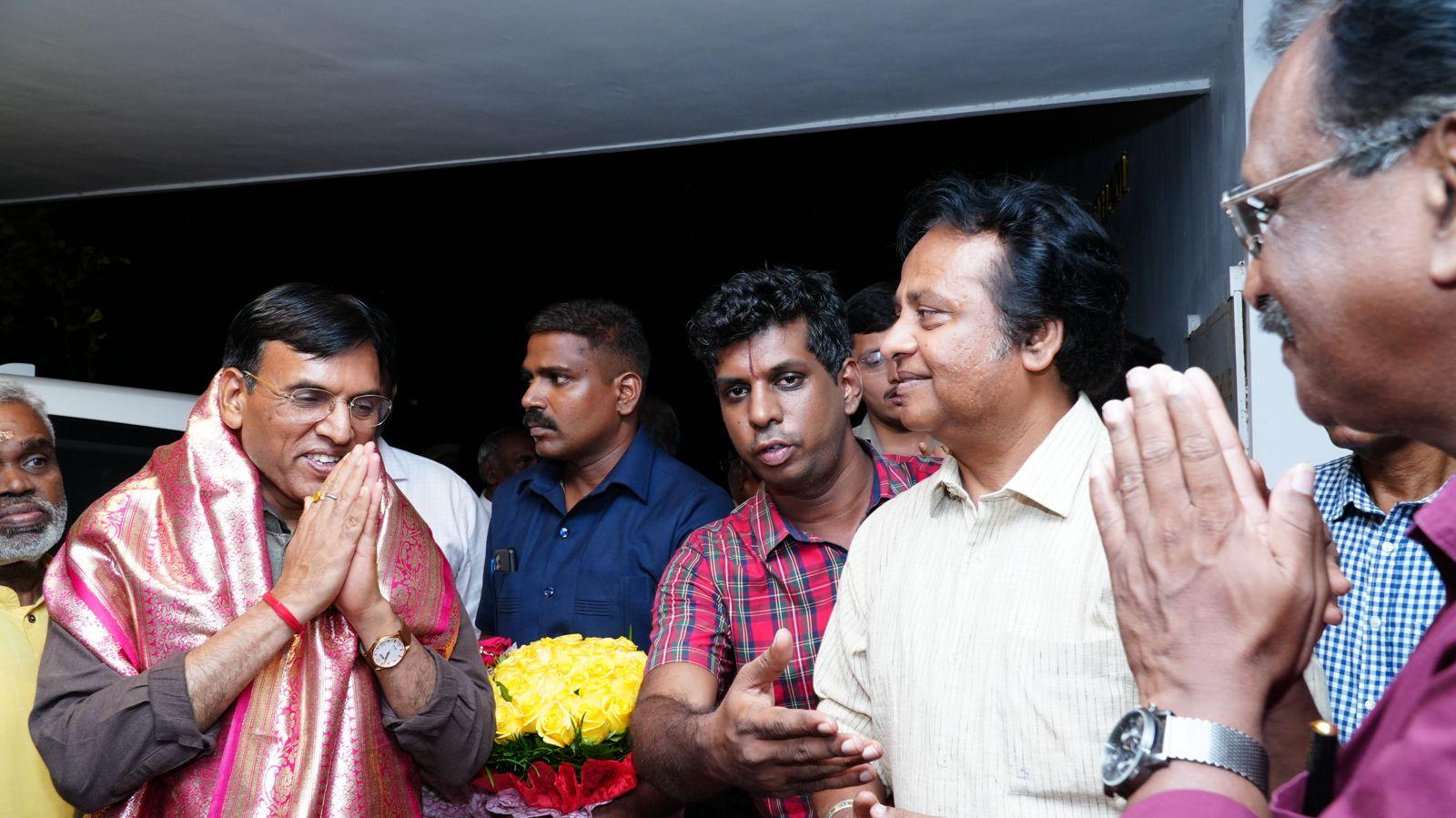 Union Minister Dr. Mansukh Mandaviya Visits Auroville to Review Development Initiatives - Cover Image